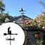 Weathercock Direction Indicator Metal wind vane Orchard Farm Weather Vane Blac Carousel 5