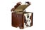 TNC Trunk Cabinet, Leather and Fur, ATK029 Carousel 1