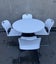 White Cafe Style Dining Set Carousel 12
