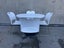 White Cafe Style Dining Set Carousel 4