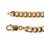 9ct Gold Flat Curb Link Chain High Length 70cm. R # 428 Carousel 3