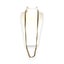 9ct Gold Flat Curb Link Chain High Length 70cm. R # 428 Carousel 7