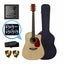 Artist LSPFX Natural Acoustic Electric Guitar w/ Speaker FX & BK Case Carousel 1