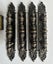 Vintage ornate bronzed brass door handles Carousel 4