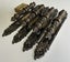 Vintage ornate bronzed brass door handles Carousel 6