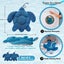2Pcs Hot Tub Scum Absorber, Scum Turtle Hot Tub Cleaner Hot Tub Accessories Carousel 4