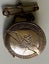 NZ RAF - 9 carat gold engraved sweetheart brooch Carousel 6