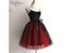Gothic 7 Layers 65cm Mix Colors Tutu Tulle Skirt Women Streetwear High Waist Carousel 5