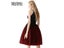 Gothic 7 Layers 65cm Mix Colors Tutu Tulle Skirt Women Streetwear High Waist Carousel 7