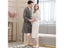 Women Men Long Waffle Bath Robes Spa Hotel Sleepwear Towel Bathrobe Carousel 6