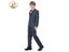 Boys Dark Grey Wedding Suit Kids Formal Blazer Clothing Set Gentleman Children Carousel 6
