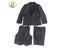 Boys Dark Grey Wedding Suit Kids Formal Blazer Clothing Set Gentleman Children Carousel 1