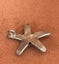 Vintage Solid Silver Starfish Pendant (Germany) Carousel 4