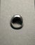 Vintage Art Deco Square Onyx Silver Ring (Adjustable) Carousel 3