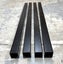 Square Aluminum Tubes x 4 - $1 Reserve (Under Grey Rack 13) Carousel 2
