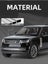 1/32 Land Range Rover SV SUV Alloy Car Model Diecast Carousel 12