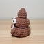 Handmade Crochet Positive Poo/ Funny Crochet Doll/ Crochet toy gift Carousel 2