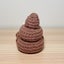 Handmade Crochet Positive Poo/ Funny Crochet Doll/ Crochet toy gift Carousel 3