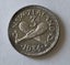 NEW ZEALAND 1934 SILVER THREEPENCE COIN, gEF!, $1 RES!! Carousel 1