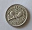 NEW ZEALAND 1936 SILVER THREEPENCE COIN, gEF!, $1 RES!! Carousel 1