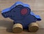 rolling purple elephant - wood (18+ months) Carousel 2