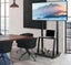 PTN 32" - 70" Mobile TV Cart 75Kg Universal TV Trolley Monitor Stand LED Wheels Carousel 3