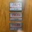TELEX Communications Inc C60 blank mastering audio cassettes x 3 Carousel 1