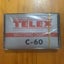 TELEX Communications Inc C60 blank mastering audio cassettes x 3 Carousel 3