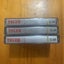 TELEX Communications Inc C60 blank mastering audio cassettes x 3 Carousel 5
