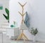 PTN Wooden 175cm Coat Rack Coat Tree Hat Hanger Clothes Garment Hall Way Carousel 3