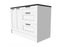 1200mm Wide Base cabinet White matte Finish Kitchenette Carousel 3