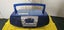 Awesome Blue Portable ## SONY ## CD /Cassette Player With AM/FM Radio Carousel 1