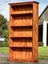$1 RESERVE! BEAUTIFUL ‘HARVEY NORMAN’ LARGE RUSTIC SOLID WOOD BOOKSHELVES! Carousel 11