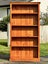 $1 RESERVE! BEAUTIFUL ‘HARVEY NORMAN’ LARGE RUSTIC SOLID WOOD BOOKSHELVES! Carousel 10