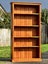 $1 RESERVE! BEAUTIFUL ‘HARVEY NORMAN’ LARGE RUSTIC SOLID WOOD BOOKSHELVES! Carousel 13