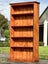 $1 RESERVE! BEAUTIFUL ‘HARVEY NORMAN’ LARGE RUSTIC SOLID WOOD BOOKSHELVES! Carousel 15