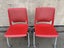 Red Office Chairs x 2 Carousel 4