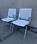 White Office Chairs x 2 Carousel 3