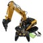 HUINA 1560 Alloy Drilling EXCAVATOR 1:14 2.4GHz 16CH RC Remote Control (Hui Na) Carousel 6