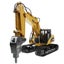 HUINA 1560 Alloy Drilling EXCAVATOR 1:14 2.4GHz 16CH RC Remote Control (Hui Na) Carousel 10