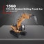 HUINA 1560 Alloy Drilling EXCAVATOR 1:14 2.4GHz 16CH RC Remote Control (Hui Na) Carousel 19