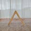 Pikler Triangle Large - Foldable Wooden Climbing Frame Carousel 5