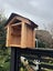 Larch Birdhouse with Cleanout Drawer- (Get now ready for Spring Nesting Season) Carousel 10