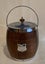 English Oak Vintage/Antique Biscuit Barrel - Cool Item Carousel 1