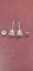 Zircon diamond ear stud. Carousel 1
