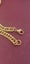 18k gold plated necklace chain. Lovely looking gold plated necklace for him Carousel 2