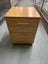 Oak Style Office Mobile / Filing Cabinet Carousel 1