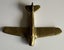 Vintage brass trench art airplane & bullet opener Carousel 3