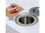 8L Stainless Steel Countertop Bench Top Mount Waste Garbage Trash Bin With Lid Carousel 2