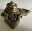 Antique brass inkwell Carousel 1